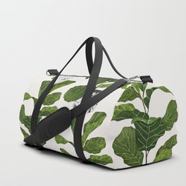 Fiddle leaf fig Tree Duffle Bag