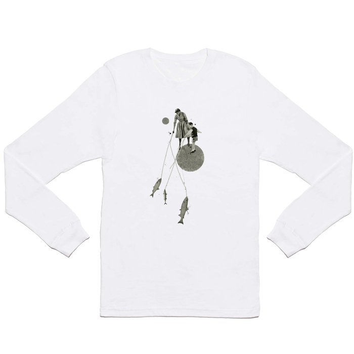 April | Collage Long Sleeve T Shirt