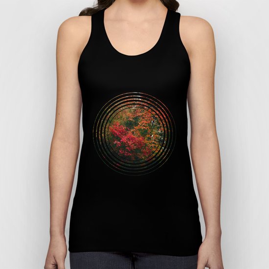 Autumn in the Garden Unisex Tank Top