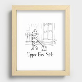 Upper East Side Recessed Framed Print