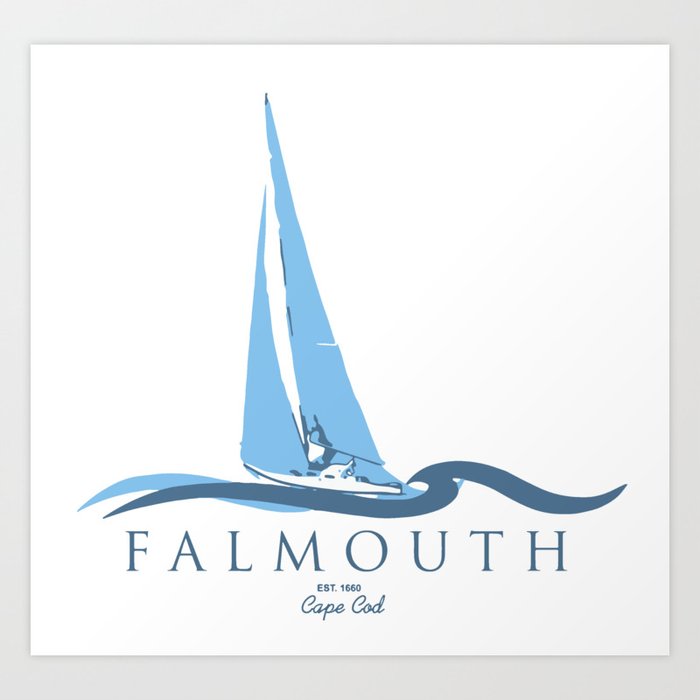 Falmouth - Cape Cod. Art Print