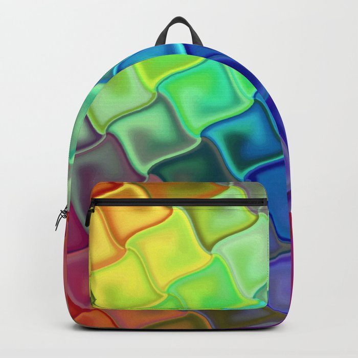 DIAMOND RAINBOW MELT. Backpack