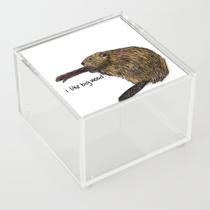 Bad Beaver Acrylic Box