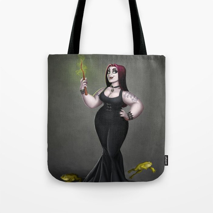 Goth Witch Tote Bag