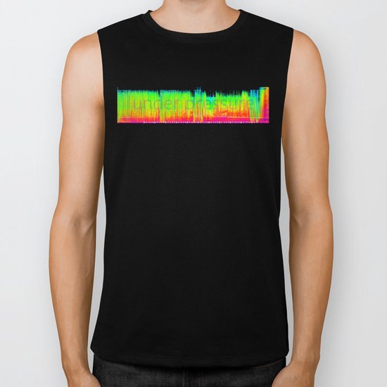 graphic score #1 Under Pressure Biker Tank