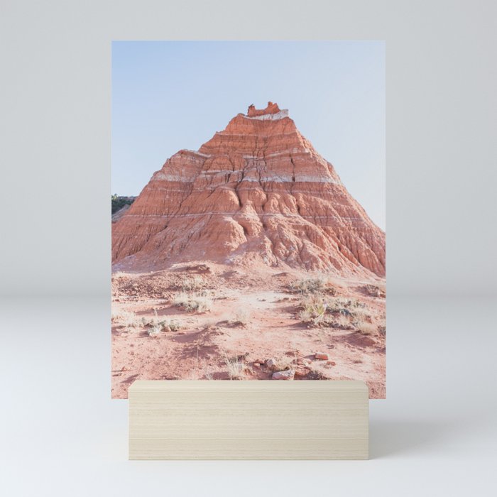 Palo Duro Canyon Red Rocks - Texas Photography Mini Art Print