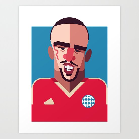 FR7 | Die Roten Art Print