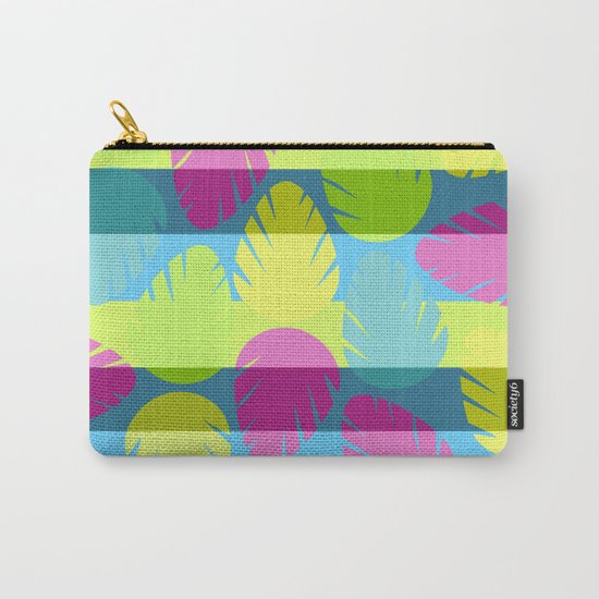 Tropical stripes II Carry-All Pouch