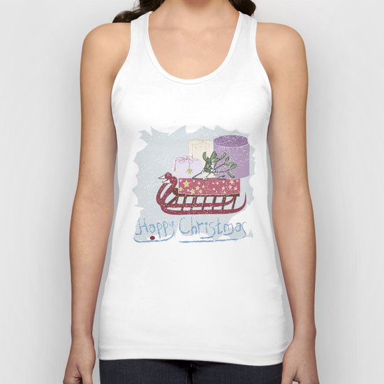 Retro . Vintage. . The Feast Of The Nativity . Unisex Tank Top
