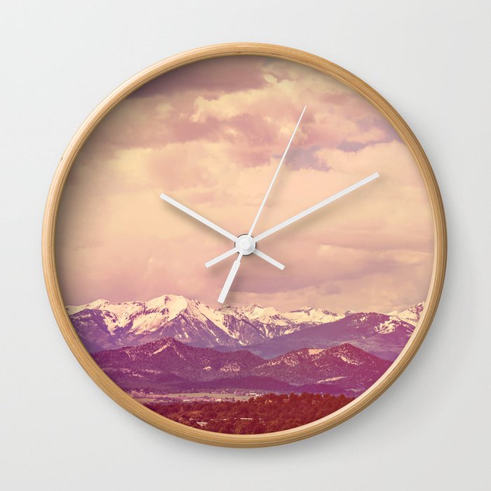 Let Life Surprise You Wall Clock