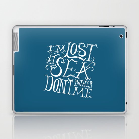 Lost at Sea Laptop & iPad Skin