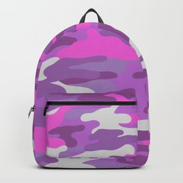 Snow Pink Camouflage  Backpack