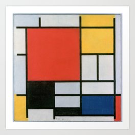 Piet Mondrian Canvas Prints to Match Any Home's Decor | Society6