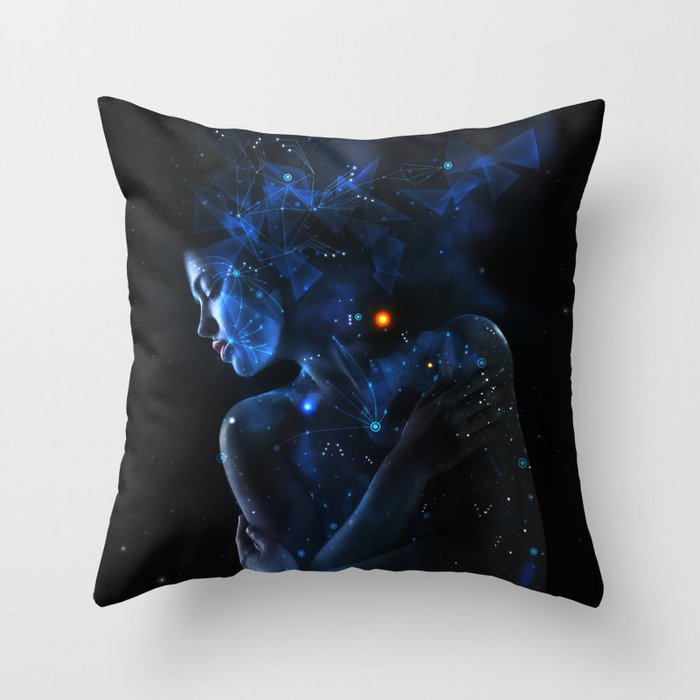 Andromeda 5 Throw Pillow