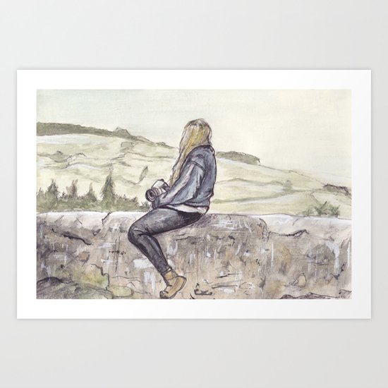 Unknown Figure 02 Art Print
