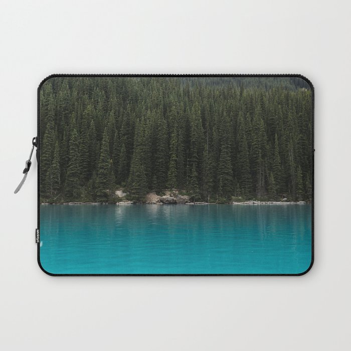 Forest Lake Landscape Photo Laptop Sleeve