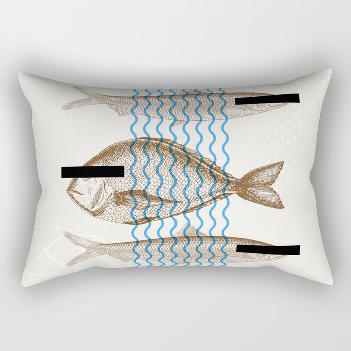 CensoredFish Rectangular Pillow