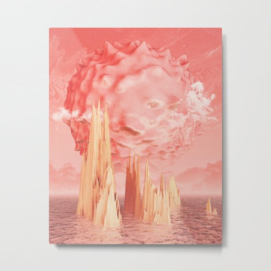 Exoplanet Metal Print