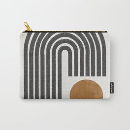 Modern Shape Art Carry-All Pouch | Life, Relax, Balance, Shappes, Poster, Painting, Peace, Art, Watercolor, Arch 