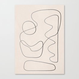 Abstract Line III Canvas Print