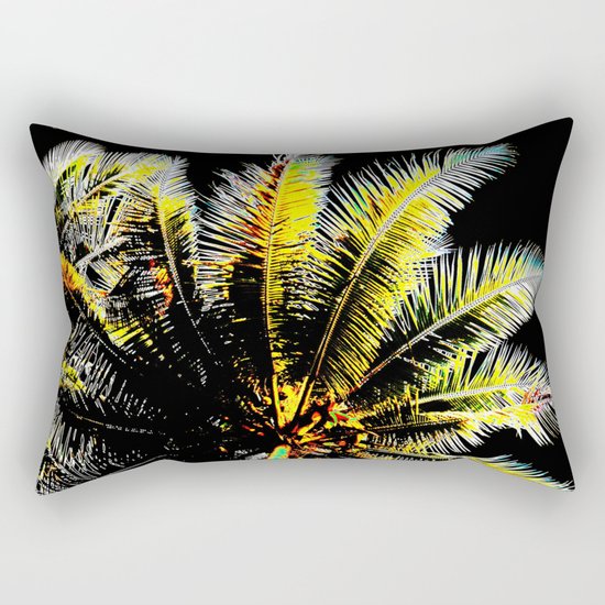 Tropical Night Rectangular Pillow