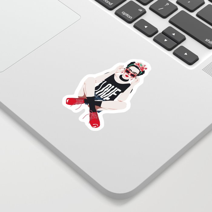 Rebel Girl Sticker