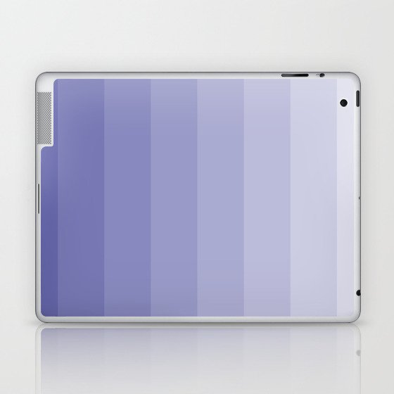 Very Peri Gradient Stripe III (Vertical) Laptop & iPad Skin