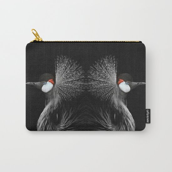 CROWNED CRANE by Monika Strigel Carry-All Pouch