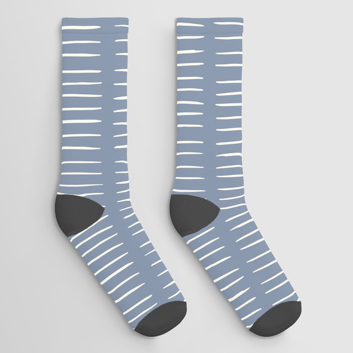 Fiddlesticks Blue Stripe Socks