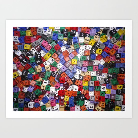 It is not the size of a person but the size of the heart that matters :) Art Print