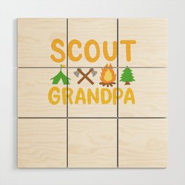 Scout Grandpa Wood Wall Art