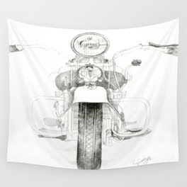Motorcycle 1 Wall Tapestry