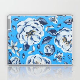 Blue Flower Laptop Skin