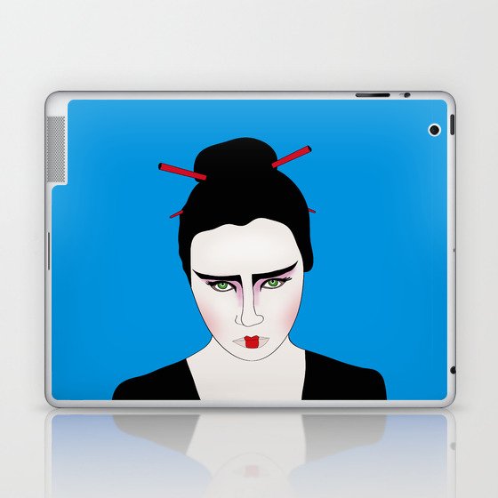 Grumpy Geisha // Japanese Style Laptop & iPad Skin