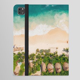 Tropical Tulum Beach iPad Folio Case
