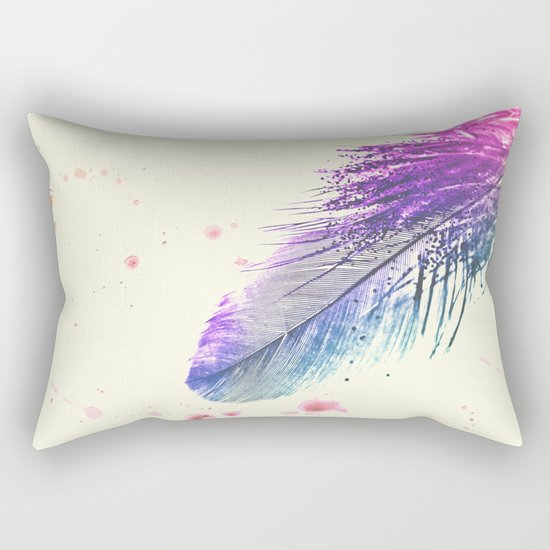 Feather Rectangular Pillow