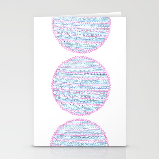 Circle Stationery Cards