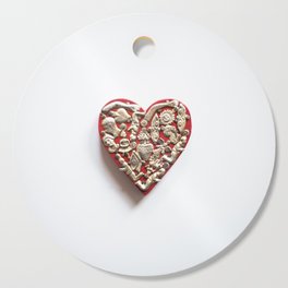 Metal Heart Cutting Board