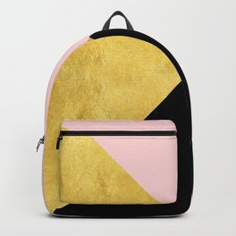 Color Bloc Triangles Backpack | Abstract, Graphic Design 