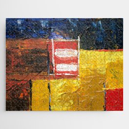 Contemporary Abstract Painting Jigsaw Puzzle