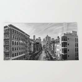 NYC Panoramic #2 Beach Towel