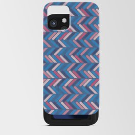 The Pointed Denim - Abstract pattern iPhone Card Case