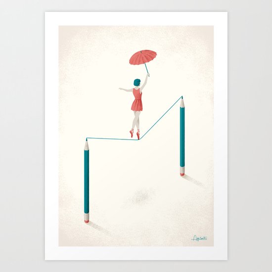 Drawing Art Print