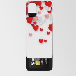 Hearts Confetti Android Card Case