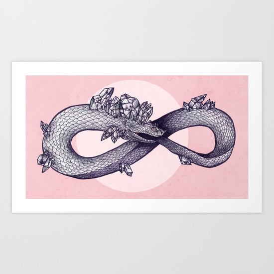 Diamonds Are Forever Art Print