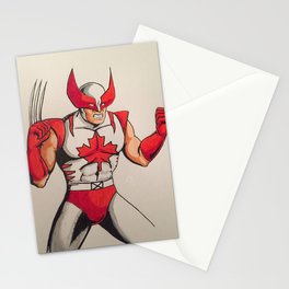 Canadian Super Hero Stationery Cards