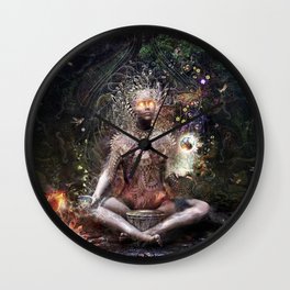 Sacrament For The Sacred Dreamers Wall Clock