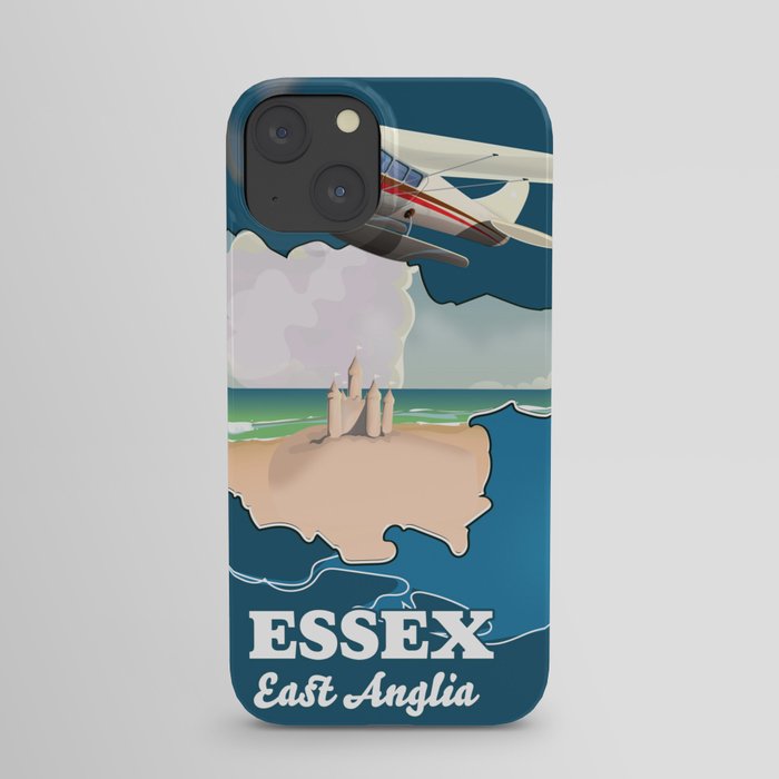 Essex East Anglia map iPhone Case
