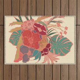 Vintage Floral Tropical - Market + Supply Outdoor Rug