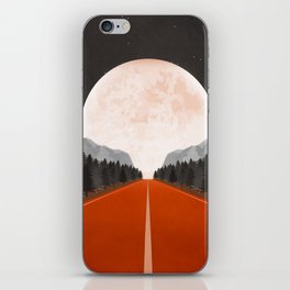 Drive Me To The Moon iPhone Skin